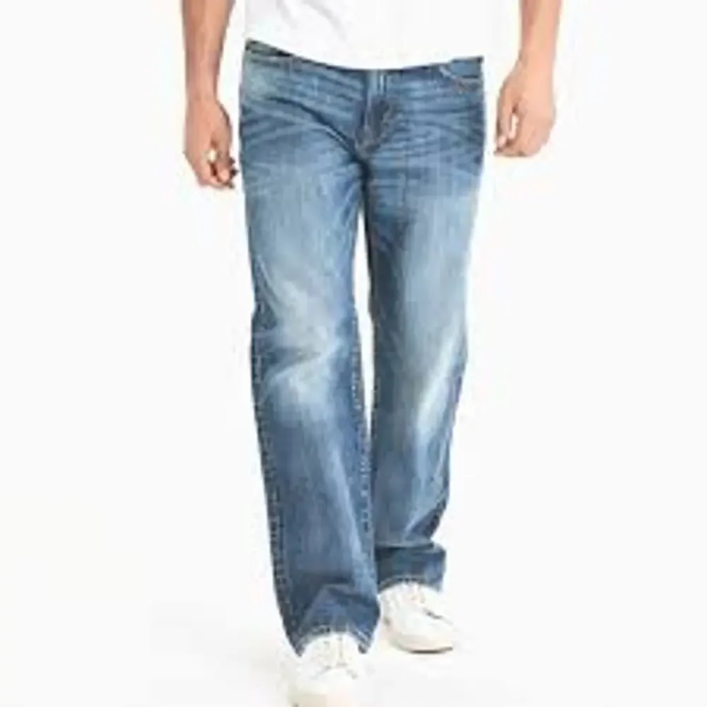 American Eagle Men's Bootcut Jeans 33 x 30 Medium Wash
